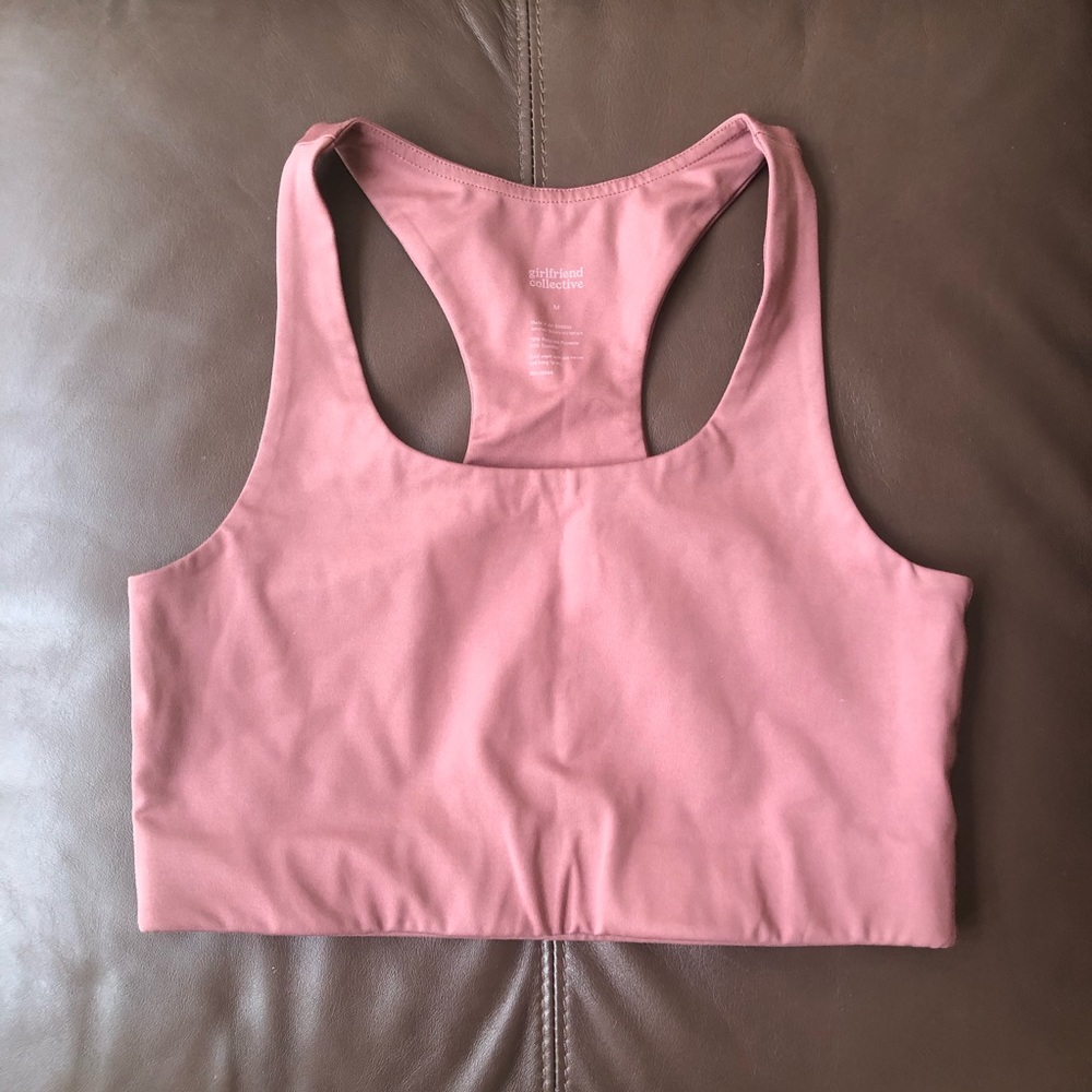 Girlfriend Collective Paloma bra in Plume
